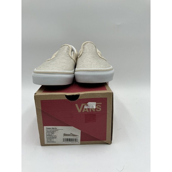 NEW Vans Classic Slip On Unisex Kids' Casual Shoe Brown US Size 2.5K VN0A5KXM8CC - Picture 11 of 11